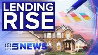 Low interest rates fuelling rise in home lending | Nine News Australia