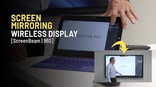 Using your Touch Screen Display with Wireless Screen Mirroring