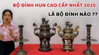 Đâu là bộ đỉnh đồng vàng hun nâu giả cổ CAO CẤP nhất 2025 !