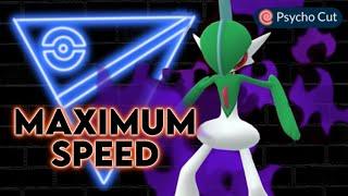 NIGHTMARE SPEED! *NEW* PSYCHO CUT SHADOW GALLADE OUTPACES EVERYTHING IN THE GREAT LEAGUE | PoGo PvP