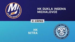 2. zápas semifinále play-off Michalovce – Nitra 2:8 (HIGHLIGHTY)