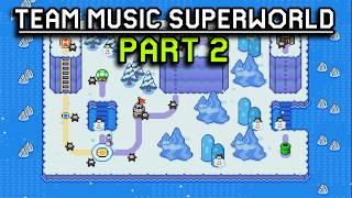 Jumping Back Into the Team Music Superworld! - Worlds 3 and 4