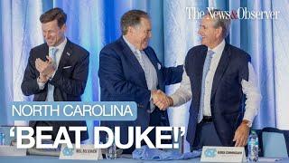 'Billy's first words were Beat Duke'