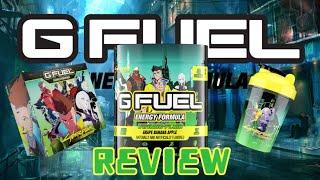 Cyberpunk Edgerunners G FUEL "Immuno-Fluid" Collector's Box Tub REVIEW