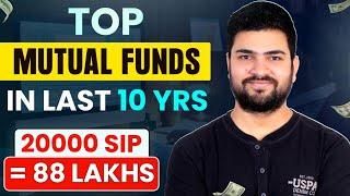 Huge Wealth Created | Top Performing Mutual Funds in Last 10 Years