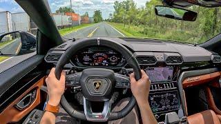 2023 Lamborghini Urus S - POV Test Drive (Binaural Audio)