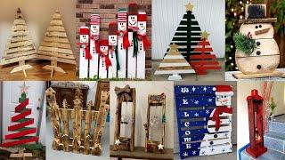 100+ Creative DIY Pallet Christmas Decoration Ideas (Easy to Make!)