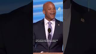 Gov. Wes Moore Takes a Dig at Trump's Non-Existent Military Service