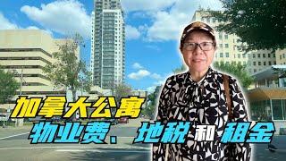 2023年，加拿大市区公寓的持有成本有多高？物业费每个月多少钱？地税到底有多高？租金能收多少？请听专家现场给你解说