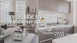 my UPDATED vancouver apartment tour | $2,050 apartment in vancouver