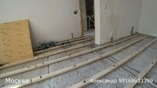 Лага из фанеры при монтаже деревянных полов Без Скрипа на анкерах