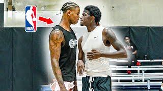 Frank Nitty Gets CHALLENGED By NBA G League Pro In UNREAL Match Up | BIL vs OTD