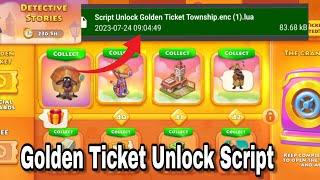 TOWNSHIP SCRIPT GOLDEN TICKET UNLOCK GAME GUARDIAN ||  TOWNSHIP NEW UPDATE