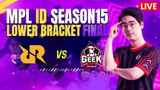 RRQ VS GEEK FAM! MPL ID LOWER BRACKET FINALS! WINNER GOES EWC LOSER GOES HOME! | !aptoide | 6/14
