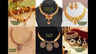 Latest Trendy Necklace Designs with Weight and Price || Shridhi Vlog