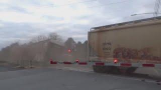 Train Derailment Caught on Camera