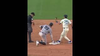 Hyeseong Kim adds to his highlight reel with a cannon of a throw to nail Aaron Judge 