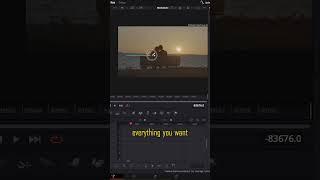 1min Tutorial / Text behind objects / DaVinci Resolved #davinciresolve #tutorial #help