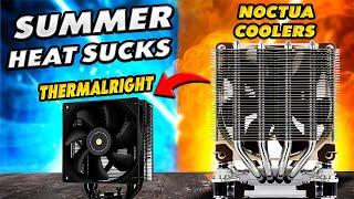 Removing My Noctua Coolers For CHEAP Thermalright UPGRADES!! - CPU Mining