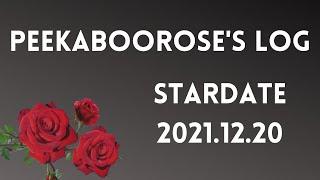 Peekaboorose's Log: Stardate 2021.12.20