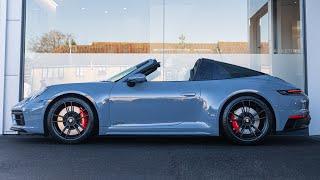 2023 Porsche 911 (992) Targa 4 GTS - Arctic Grey - Walkaround + Engine & Exhaust Sound