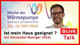 Ist mein Gebäude für eine Wärmepumpe geeignet? | Woche der Wärmepumpe