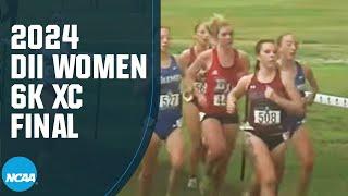 2024 DII women's NCAA cross country championship | FULL RACE