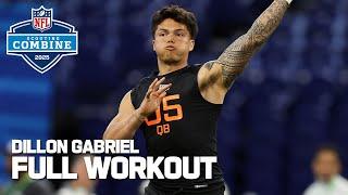 Dillon Gabriel's 2025 NFL Scouting Combine workout