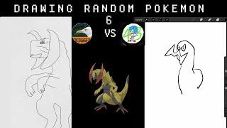 [Drawing Random Pokemon From Memory] Seagull Jay vs Just John 43... LIVE... (6)