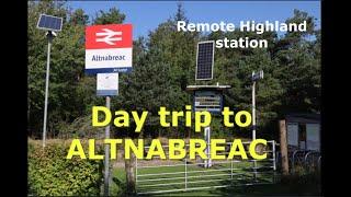 Kinbrace and Altnabreac - two remote Scottish railway stations.