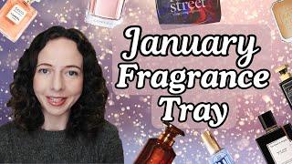 January Perfume Tray New Perfumes Top 10 Winter Work Vanilla Tonka New Fragrances Lush Fenty Kayali