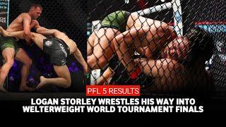 Logan Storley wrestles his way into welterweight world tournament finals