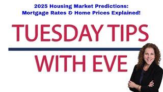 2025 Housing Market Predictions: Mortgage Rates & Home Prices Explained!