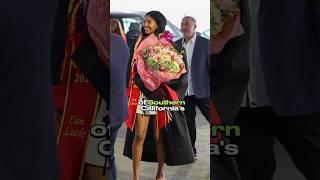 Natalia Bryant Honors Kobe Bryant as She Graduates from USC with Distinction.