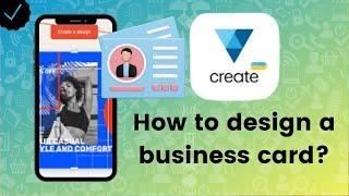 How to design a business card on VistaCreate?