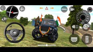 Dollar (Song) Modified Mahindra Black Thar || Indian Cars Simulator 3D || Android Gameplay Part 66