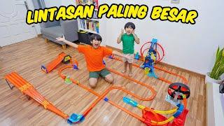 Lintasan Hot Wheels Paling Besar Yang Pernah Ziyan Buat