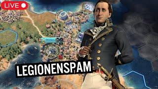 Legionenspam mit Lafayette auf Gottheit in Civilization 7