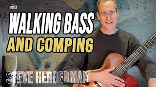 Walking Bass and Comping by Steve Herberman