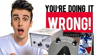 The Worst Fuzz & Treble Booster Mistake…