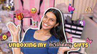 Unboxing my 19th birthday giftsHaul video|Kanak gurjar|Birthday haul