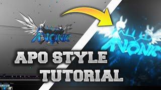 APO STYLE INTRO TUTORIAL MIT FREE APO PACK I HOW TO MAKE INTROS