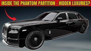2025 Rolls-Royce Phantom Partition Edition – Ultra Quiet Luxury Car for Chauffeured Travel