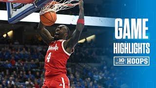 Nebraska at Creighton | HIGHLIGHTS | Big Ten Men's Basketball | 11/22/24