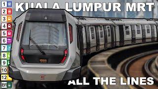  Kuala Lumpur Urban Rail - All the Lines (2022) (4K)