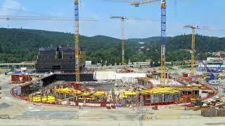 ARENA BRNO - timelapse 01-08 2024