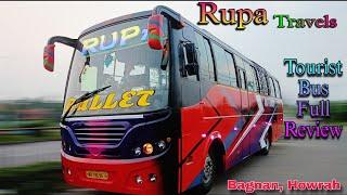 Rupa Travels Luxury Tourist Bus Review Video | West bengal tourist bus | car bus lover