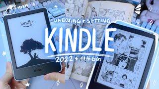 KINDLE 2022 UNBOXING + SET UP (11th Generation) //  Is the Kindle worth it?  || Kaele