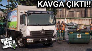 EKİPLE ÇÖPÇÜ OLDUK - MAHALLE KARIŞTI !! - GTA 5 ROLEPLAY