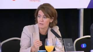 Desayuno Informativo con Yolanda Barcina en Telenavarra